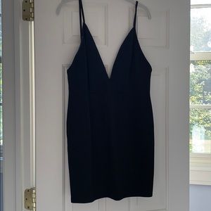 Tobi short black tight cocktail dress